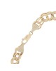 Double Cable Chain Bracelet in Yellow Gold